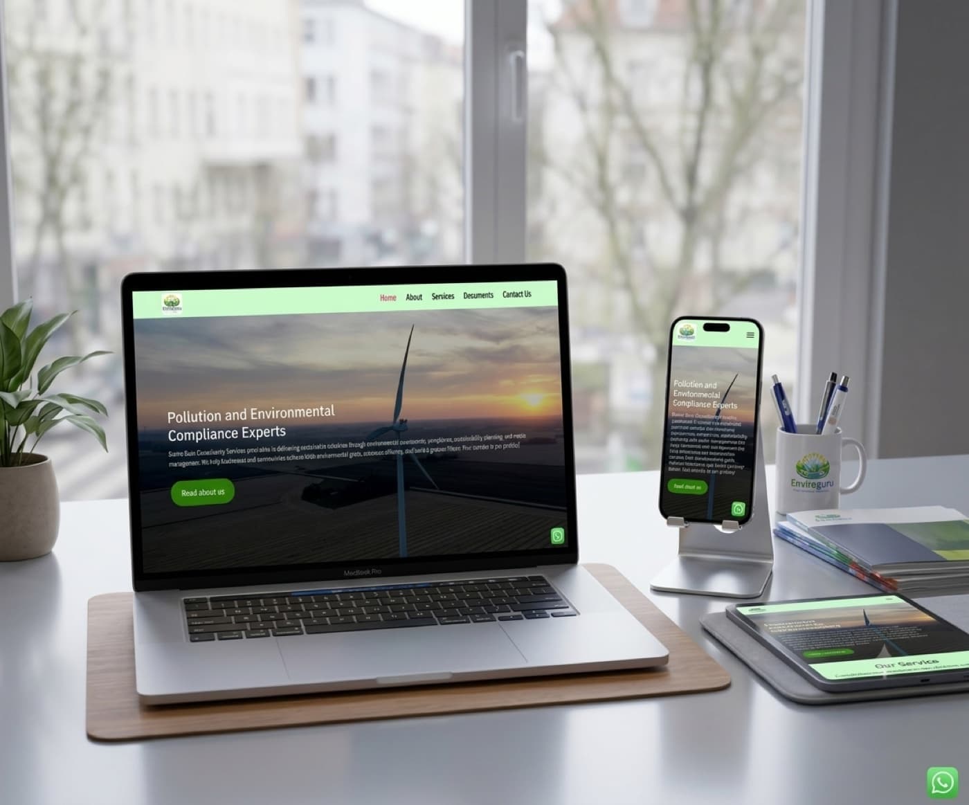 Enviro Guru Consultancy website screenshot